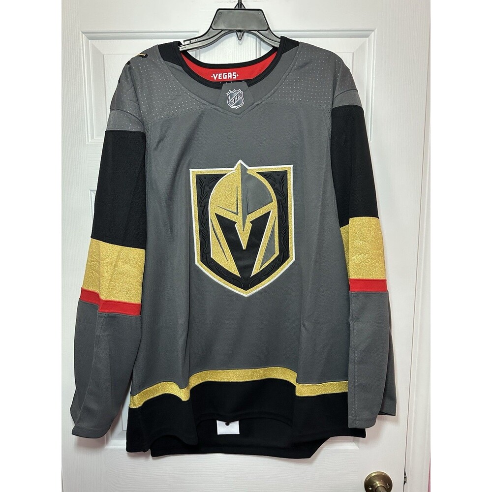 Size 54 Adidas Primegreen Las Vegas Golden Knights Home Hockey Jersey GT5633 NEW